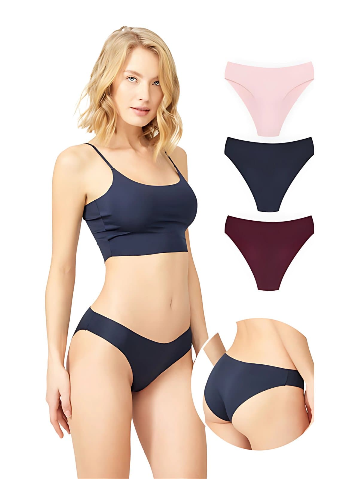 Renkli Günlük Premium Külot 3'LÜ SET — Görsel 1